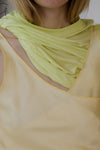 BASERANGE 24 Autumn and Winter One-shoulder Dress Portugal BAS-DROSD-VI-AU24-SFYH DROSD-VI Sofia Yellow